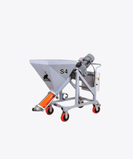 เครื่องพ่นปูน MS4 (MODEL: MULTI-FUNCTION SPRAYING MACHINE MS4)
