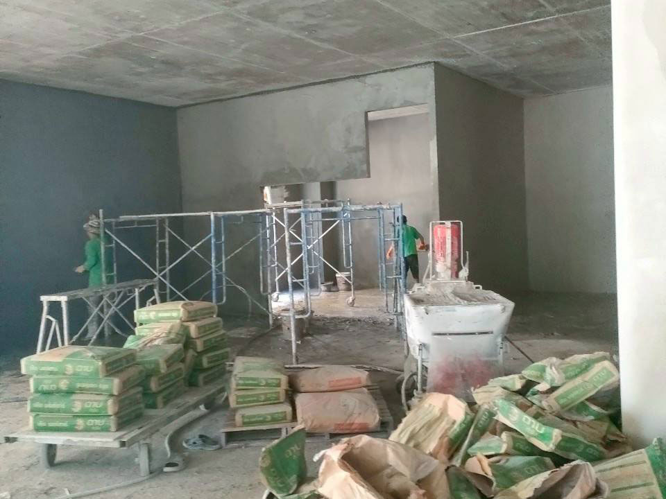 บริการเช่าเครื่องพ่นปูน จ.นครศรีธรรมราช