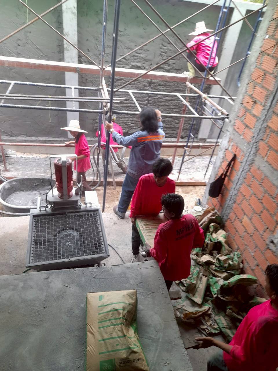 เช่าเครื่องพ่นปูนสมุย