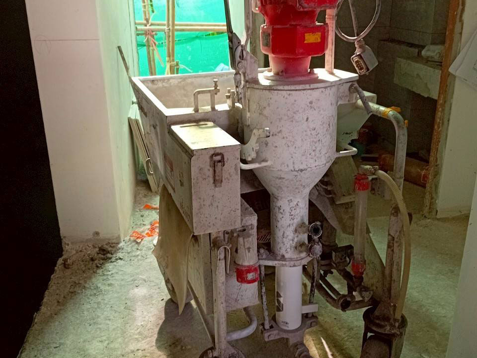 เช่าเครื่องพ่นปูน Mass Engineering บางกะปิ กรุงเทพ