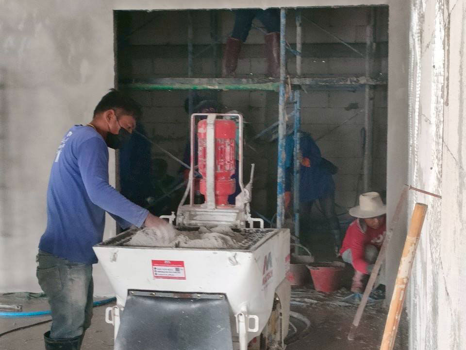 เช่าเครื่องพ่นปูน ลำลูกกา ปทุมธานี