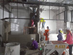 บริการเช่าเครื่องพ่นปูน Mass Engineering