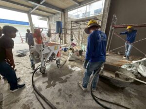 ซื้อเครื่องพ่นปูน Mass Engineering ปทุมธานี