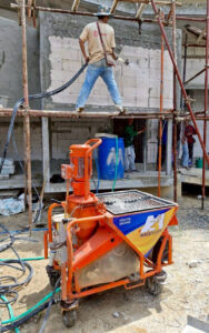ติดต่อเรา - เครื่องพ่นปูน Mass Engineering
