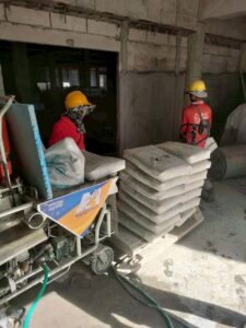 เช่าเครื่องพ่นปูนชลบุรี | MASS Engineering ให้เช่าเครื่องพ่นปูน
