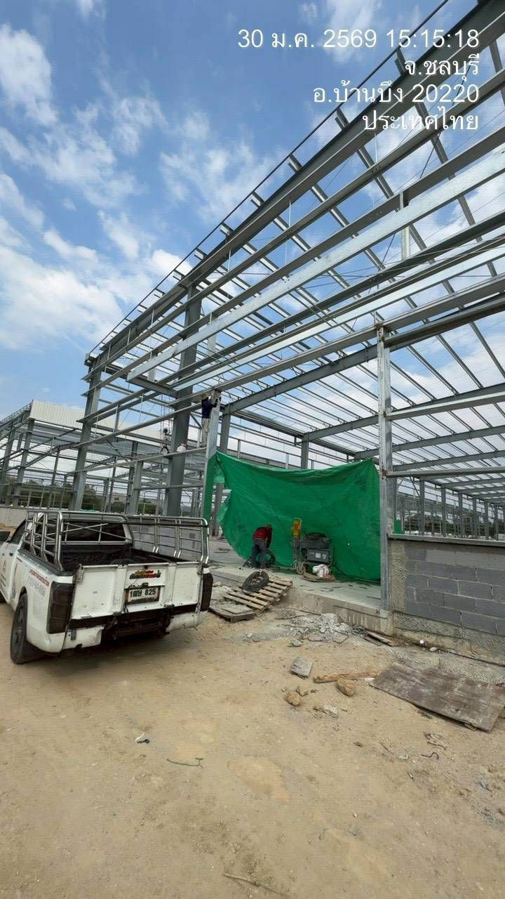 ซ่อมเครื่องพ่นปูน ไซต์งานชลบุรี