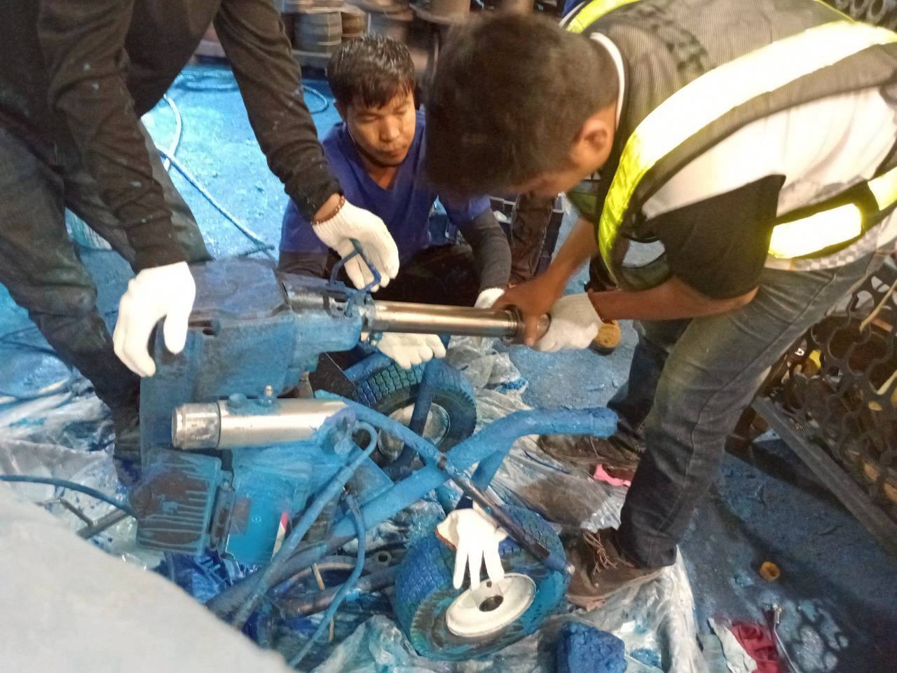 ซ่อมเครื่องพ่นสี ถึงหน้าไซต์งาน