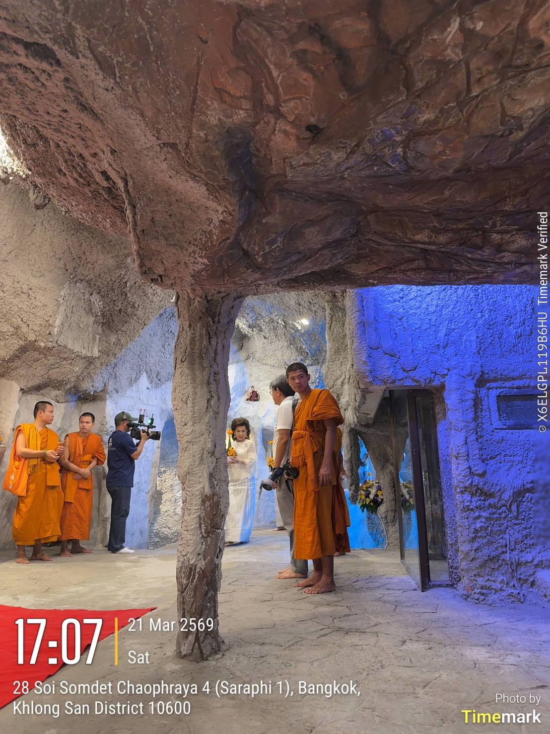 งานพ่นปูนที่ วัดพิชัยญาติ กทม. กับ 3 วัน พ่นถ้ำ หินงอก หินย้อย