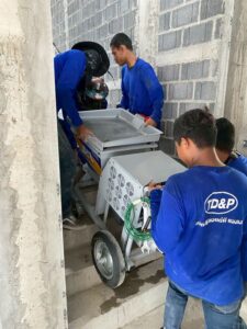 ลูกค้า จ.ปทุมธานี ซื้อเครื่องพ่นปูนสุดคุ้ม รุ่น MS35 | Mass Engineering